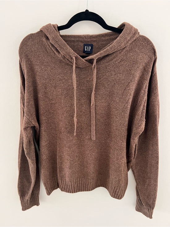 GAP Sweaters - GAP Women's Brown Hoodie Sweater - SUPER SOFT